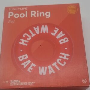 Sunnylife Red Pool Ring